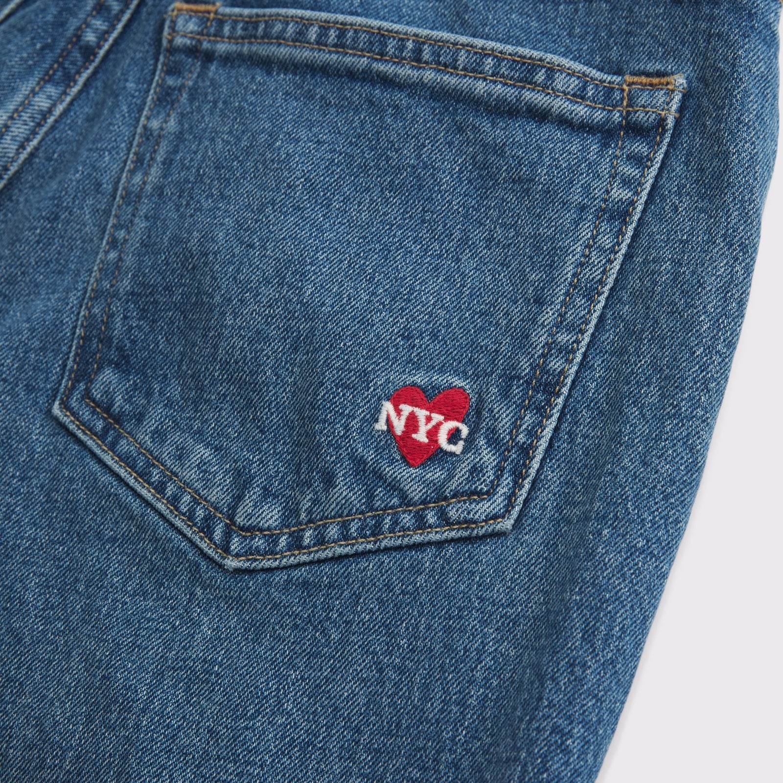 Abercrombie High Rise 90s Relaxed Studded Jean