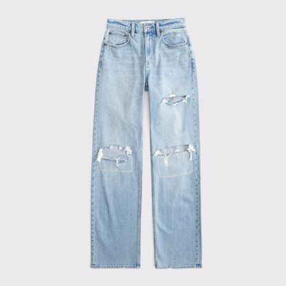 Abercrombie High Rise 90s Relaxed Jean