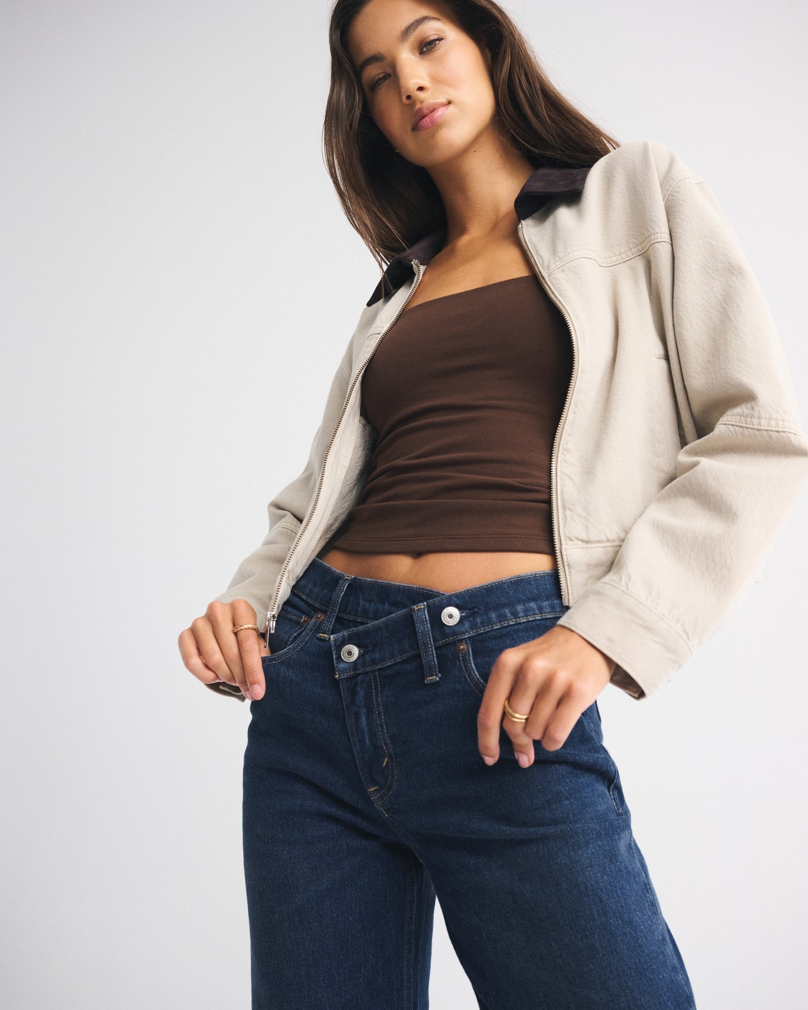 Abercrombie High Rise 90s Relaxed Jean
