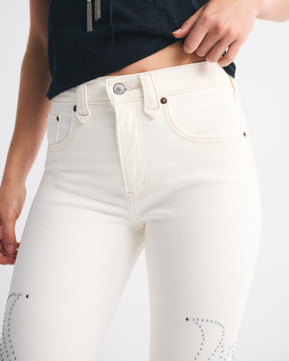 Abercrombie High Rise Bootcut Jean