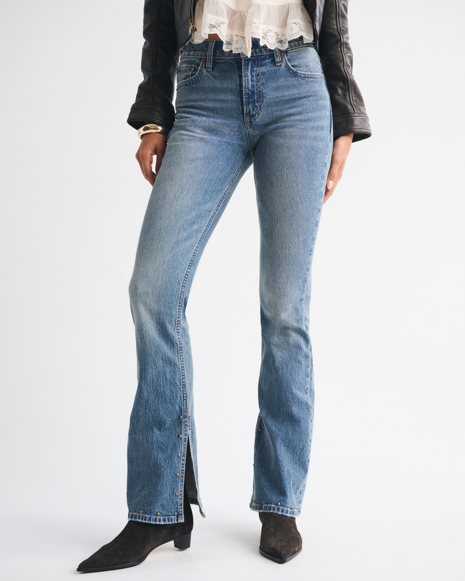 Abercrombie High Rise Bootcut Jean