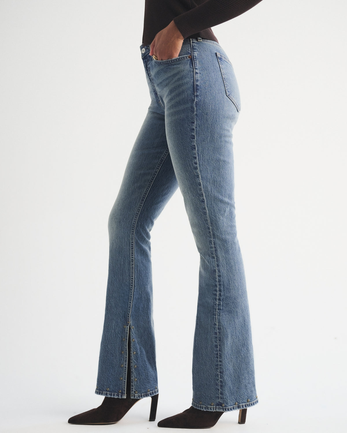Abercrombie Curve Love High Rise Bootcut Jean