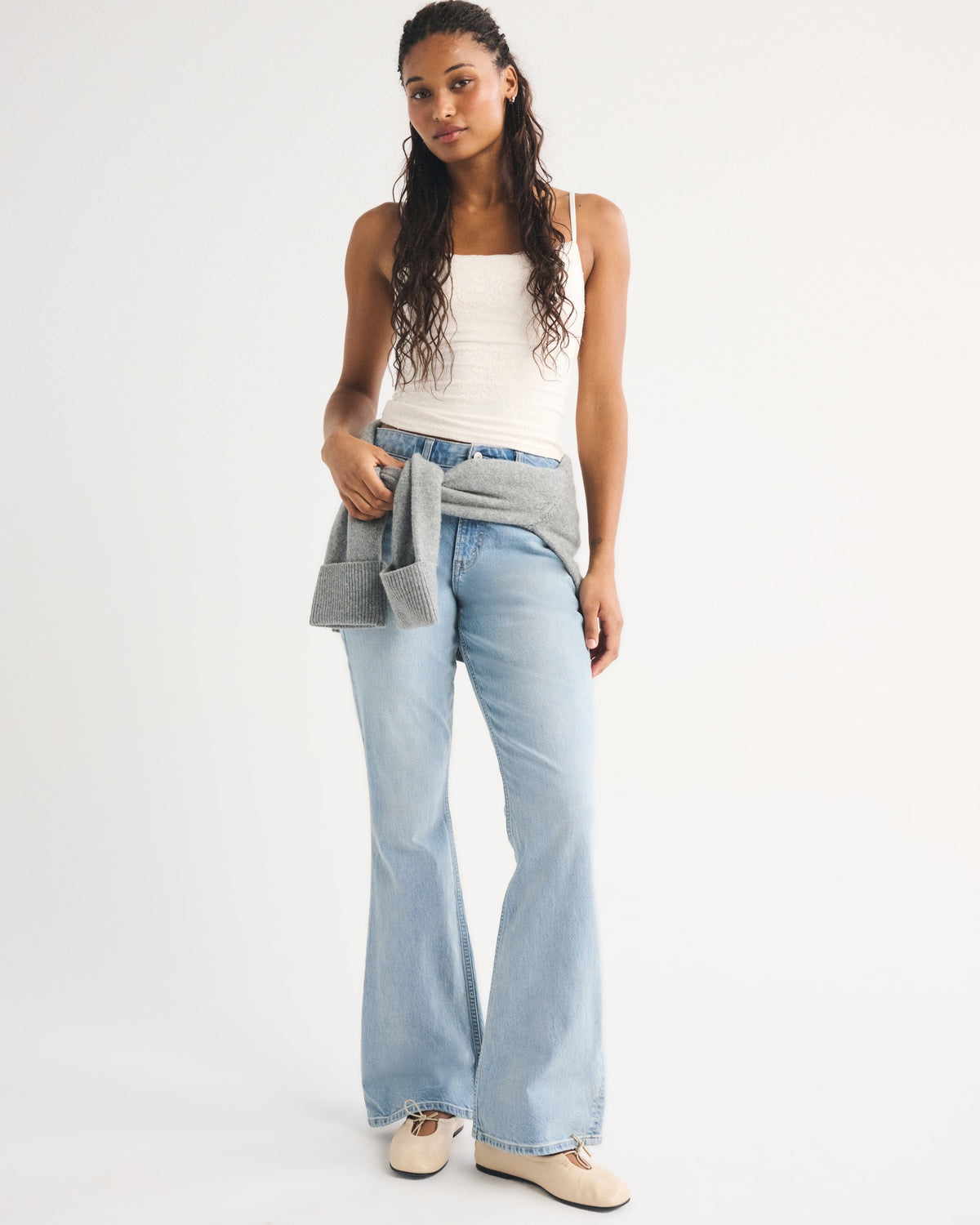 Abercrombie Curve Love High Rise Bootcut Jean