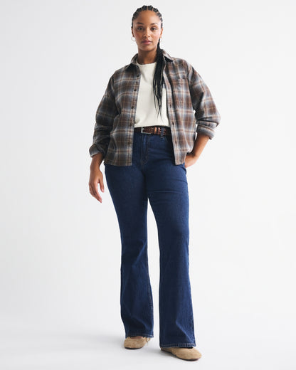 Abercrombie Curve Love High Rise Bootcut Jean