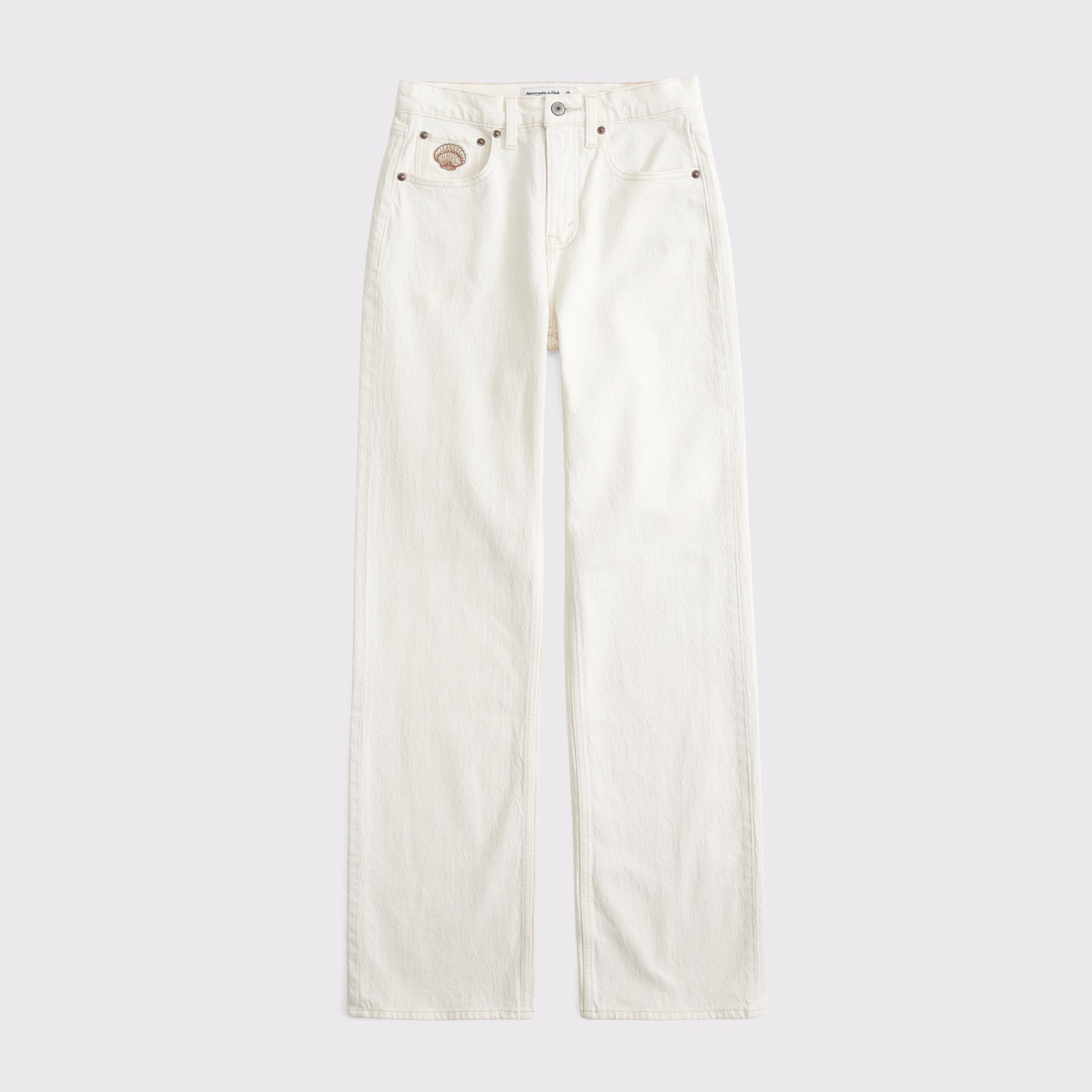 Abercrombie High Rise 90s Relaxed Studded Jean