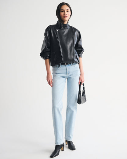 Abercrombie Mid Rise 90s Straight Jean