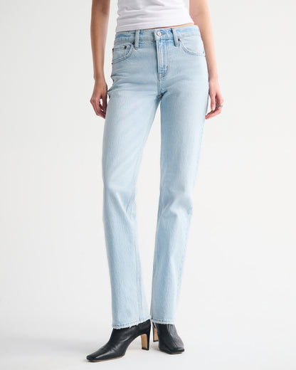 Abercrombie Mid Rise 90s Straight Jean