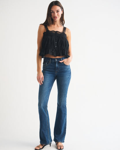 Abercrombie High Rise Bootcut Jean