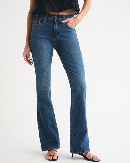 Abercrombie High Rise Bootcut Jean