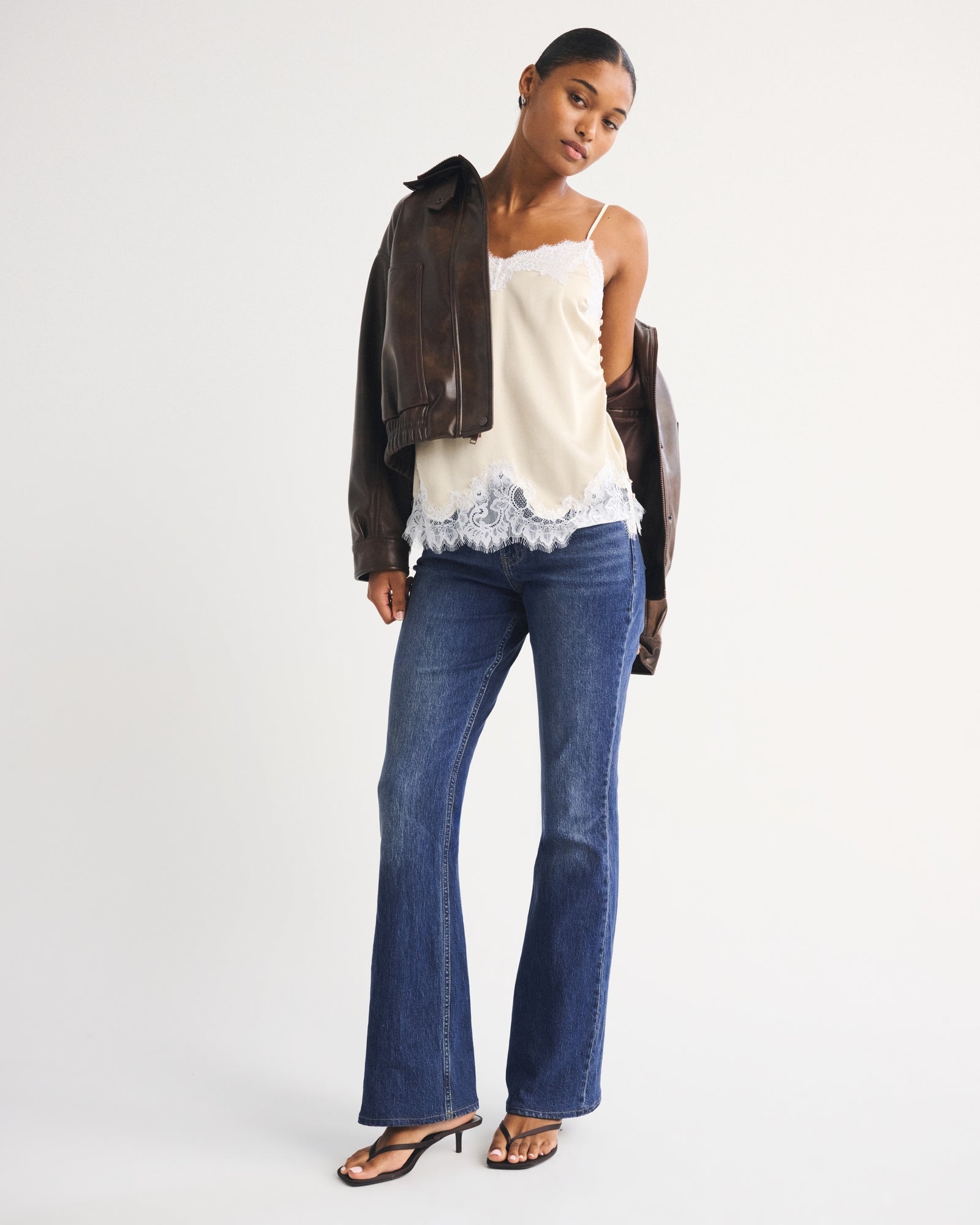 Abercrombie Curve Love High Rise Bootcut Jean