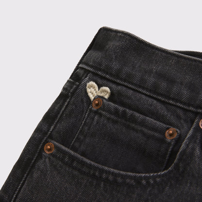 Abercrombie High Rise 90s Relaxed Studded Jean