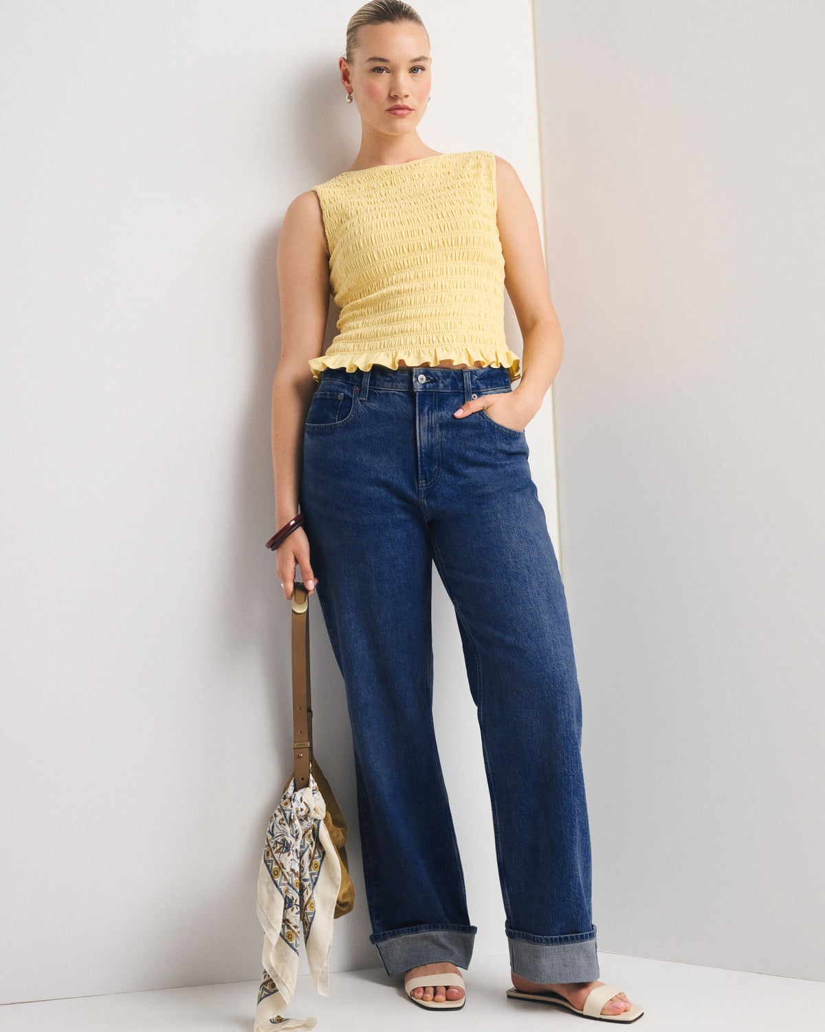 Abercrombie Curve Love High Rise 90s Relaxed Jean