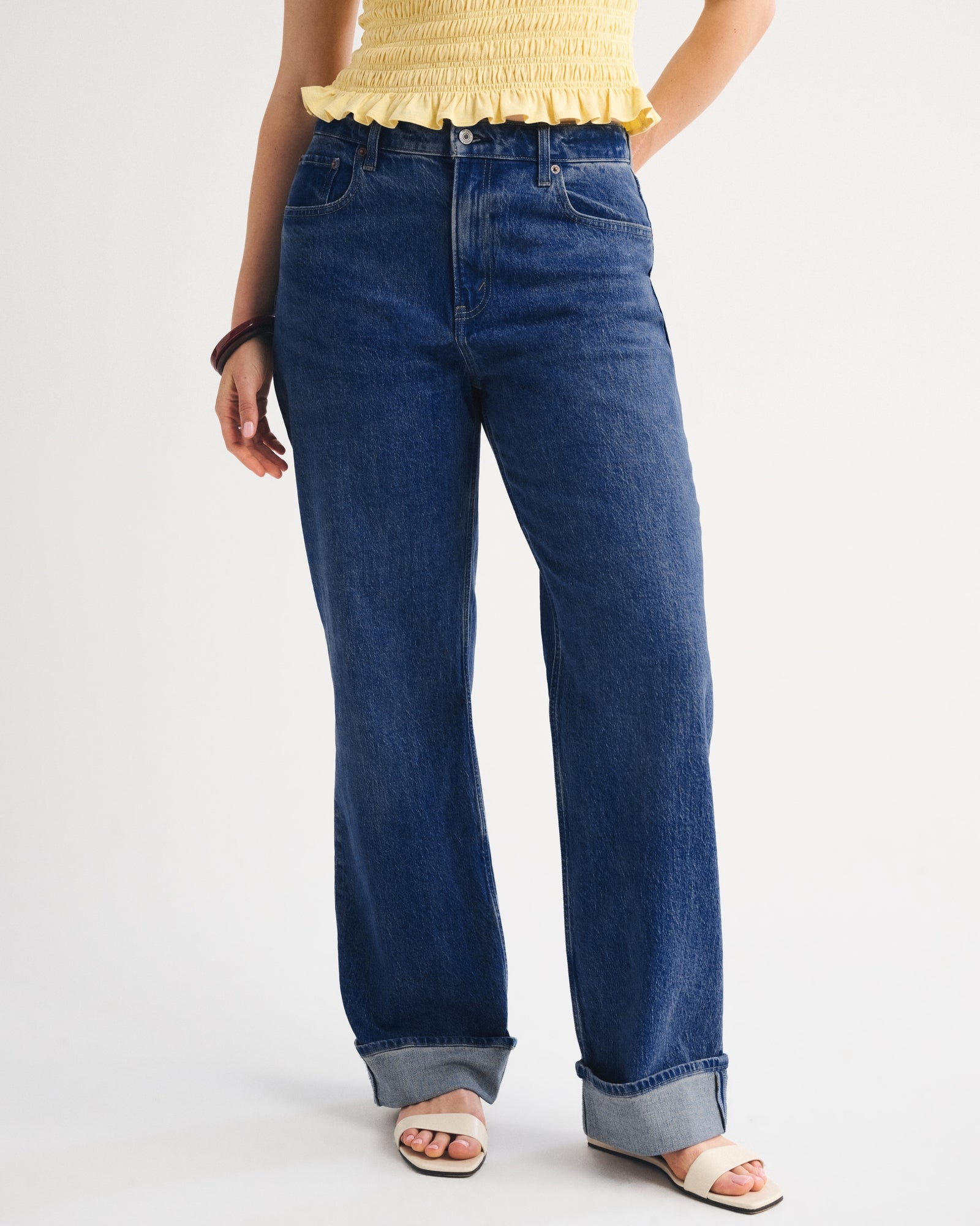 Abercrombie Curve Love High Rise 90s Relaxed Jean