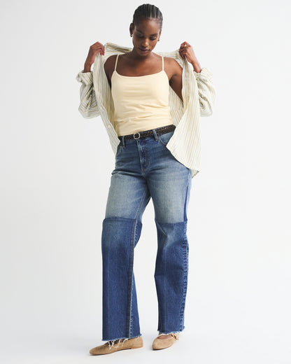 Abercrombie Curve Love High Rise 90s Relaxed Jean
