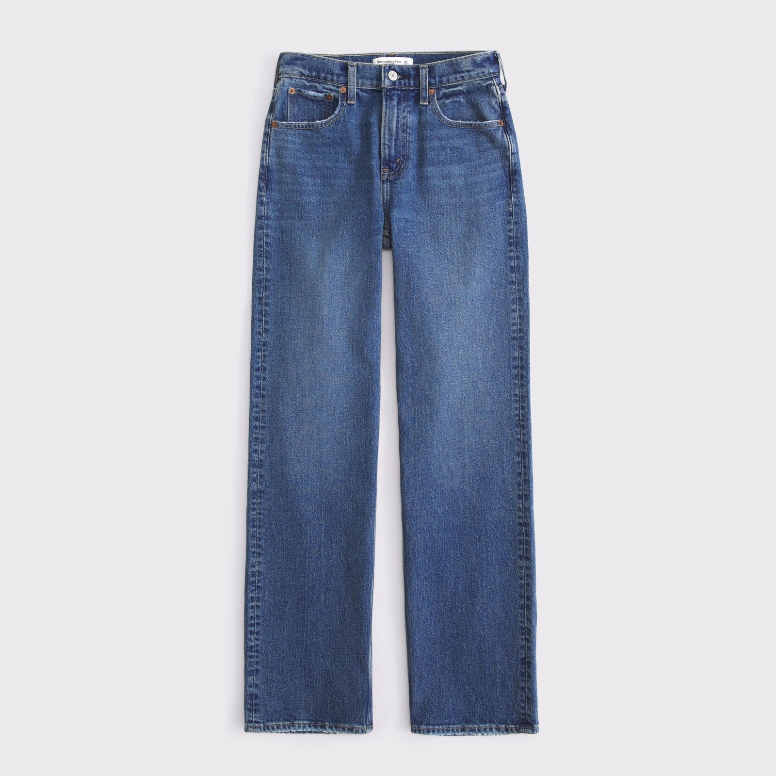 Abercrombie High Rise 90s Relaxed Studded Jean