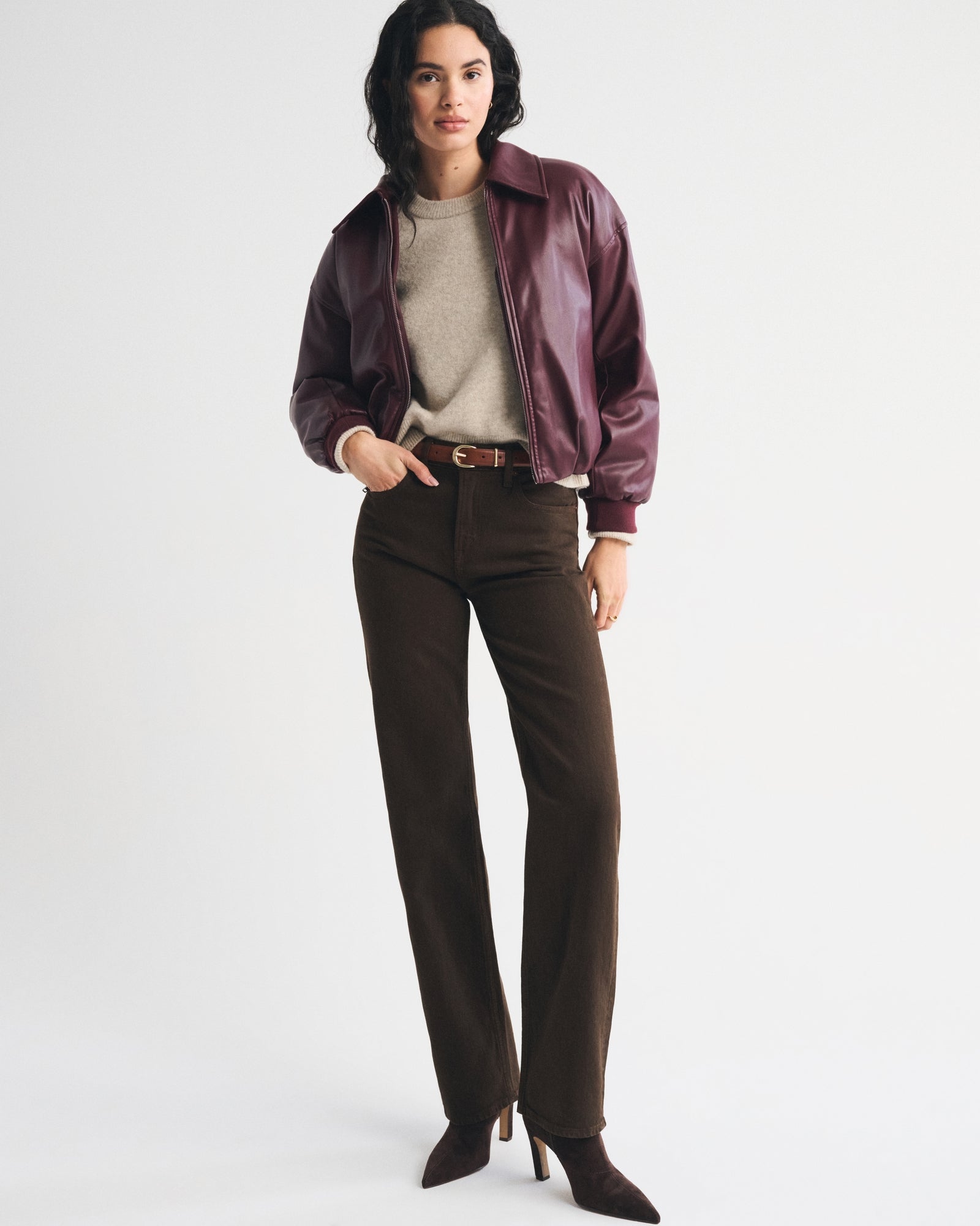 Abercrombie High Rise 90s Relaxed Jean