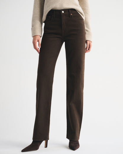 Abercrombie High Rise 90s Relaxed Jean