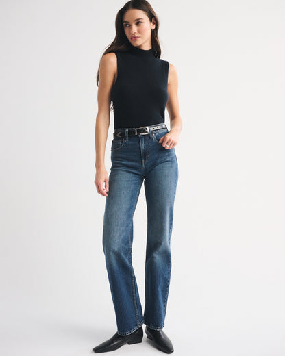 Abercrombie High Rise 90s Relaxed Jean