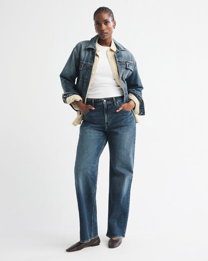 Abercrombie Curve Love High Rise 90s Relaxed Jean