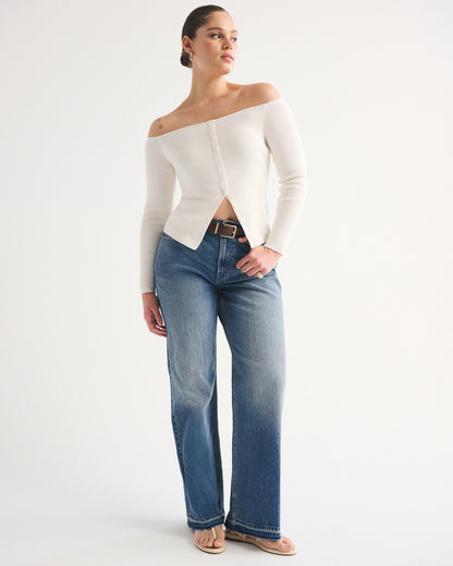 Abercrombie High Rise 90s Relaxed Jean