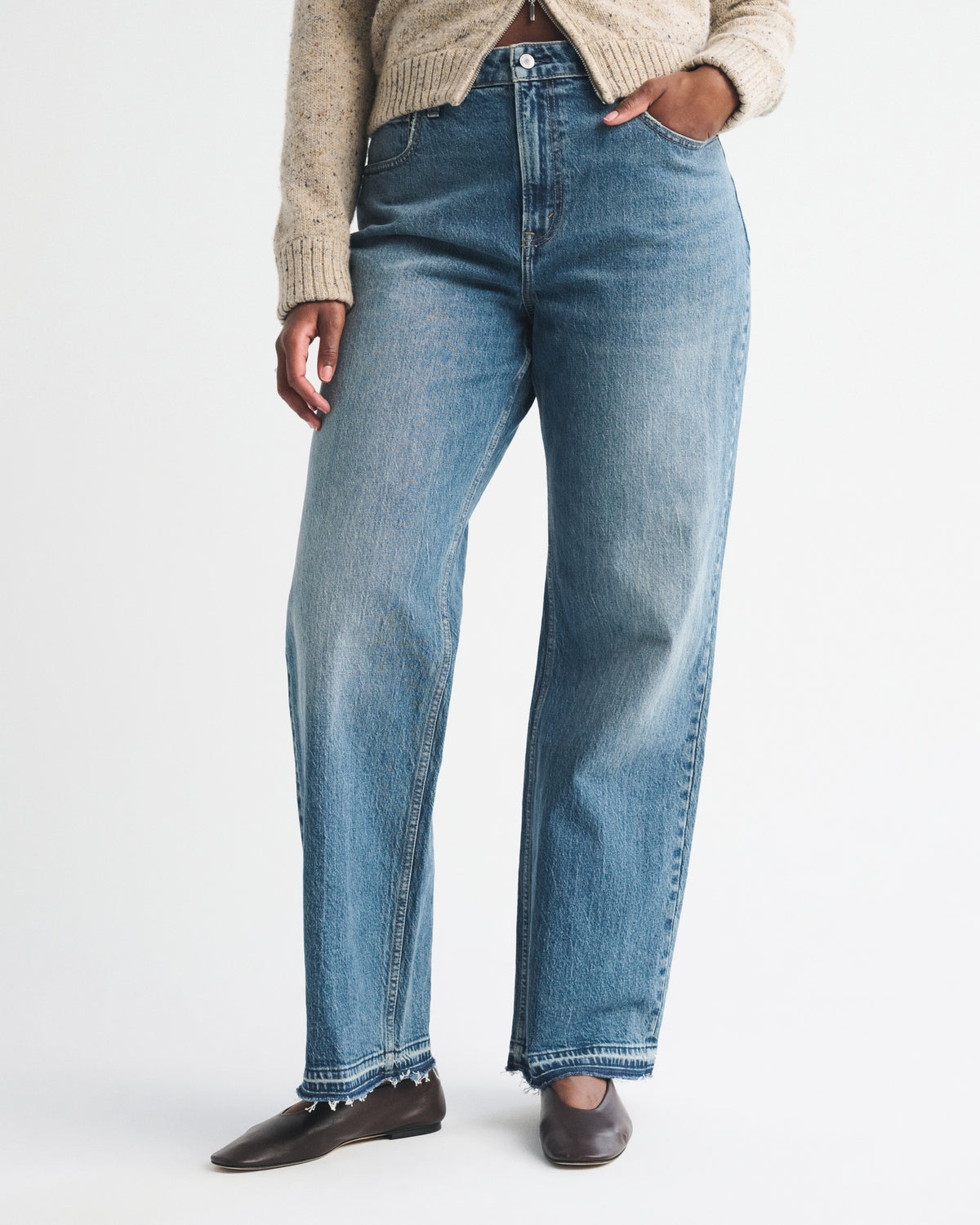 Abercrombie Curve Love High Rise 90s Relaxed Jean
