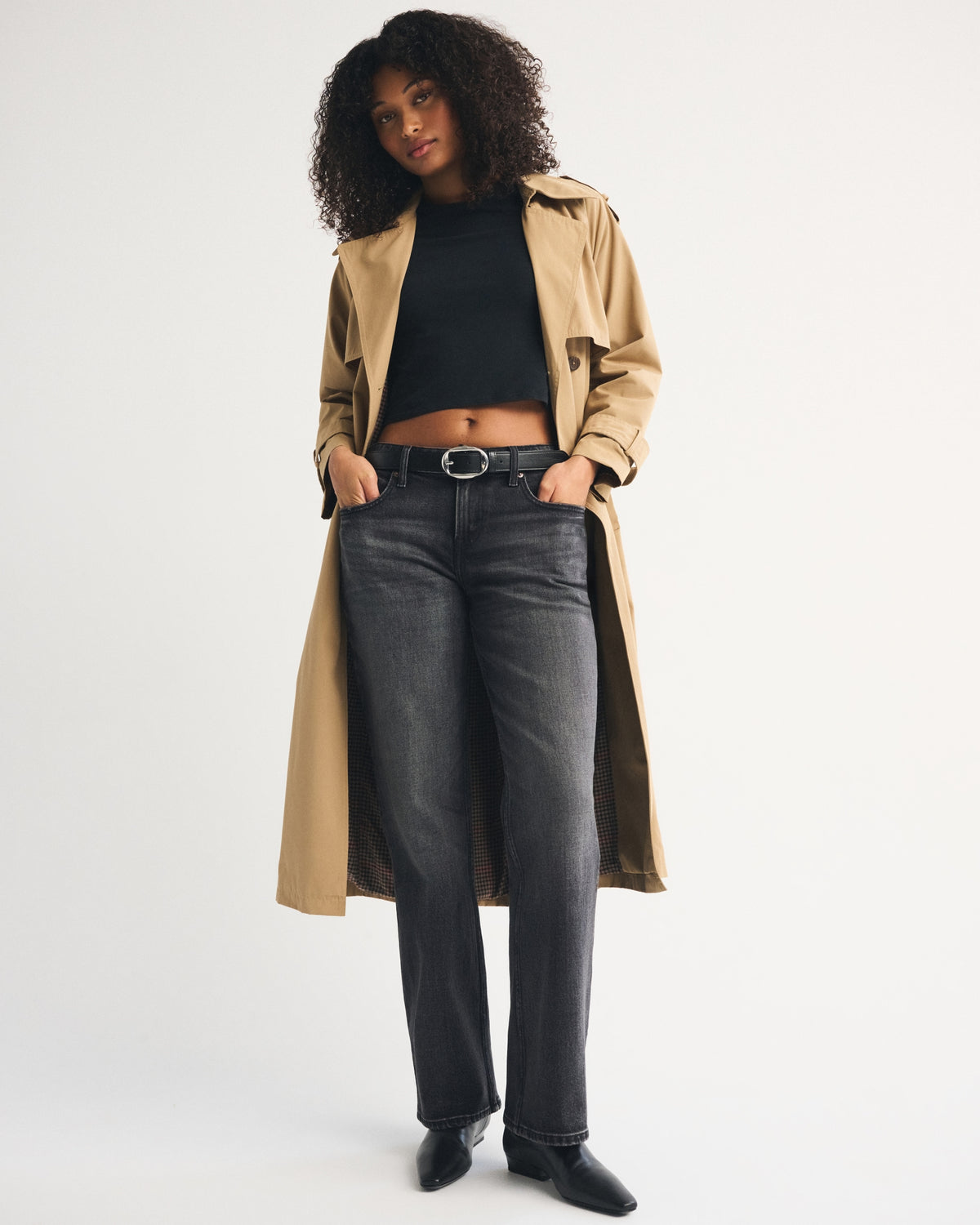 Abercrombie Curve Love Low Rise 90s Relaxed Jean