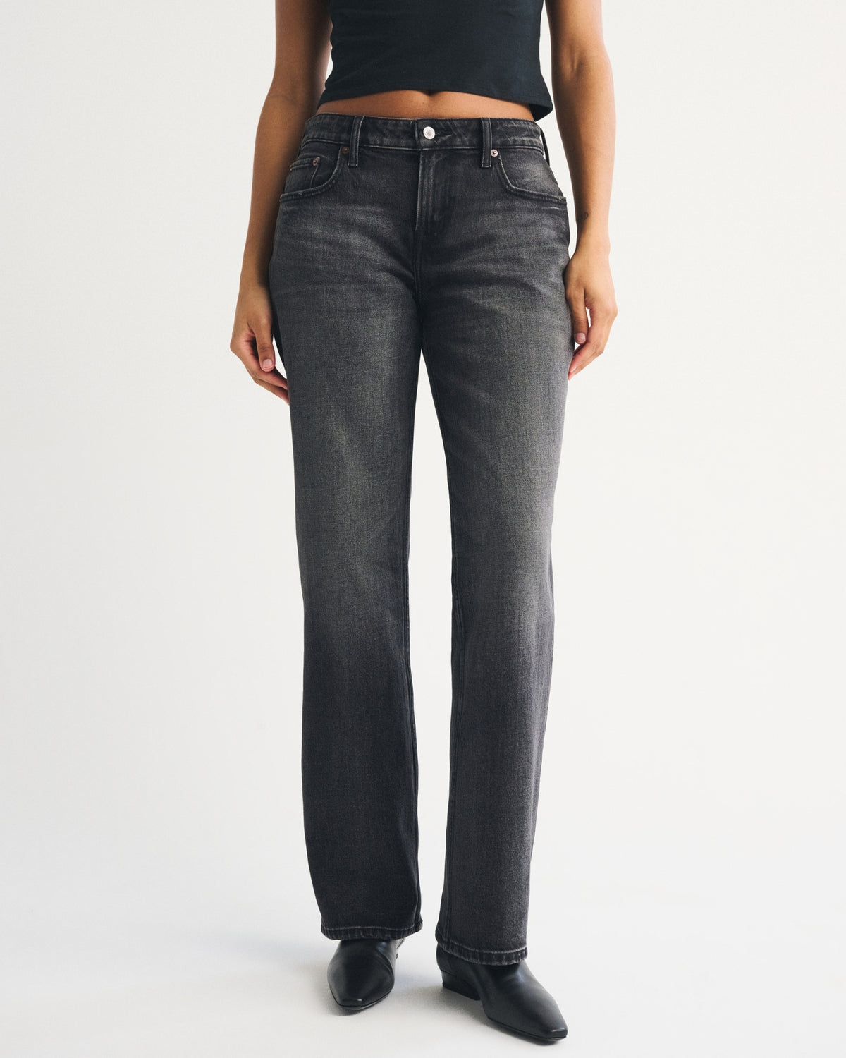 Abercrombie Curve Love Low Rise 90s Relaxed Jean