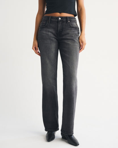 Abercrombie Curve Love Low Rise 90s Relaxed Jean