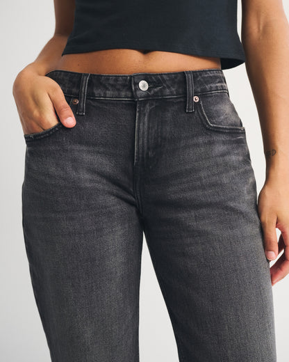 Abercrombie Curve Love Low Rise 90s Relaxed Jean