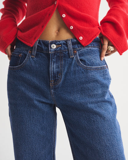 Abercrombie Low Rise 90s Relaxed Jean