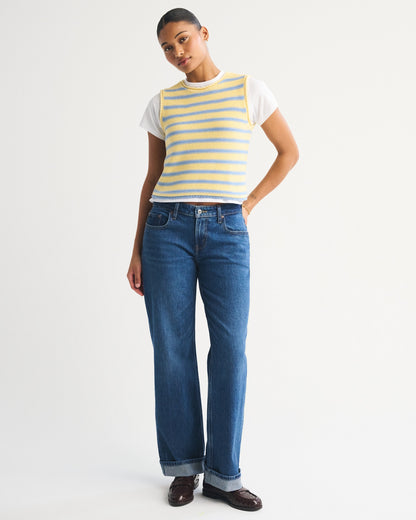 Abercrombie Curve Love Low Rise 90s Relaxed Jean