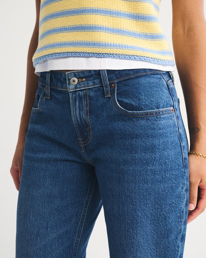 Abercrombie Curve Love Low Rise 90s Relaxed Jean