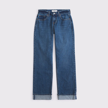 Abercrombie Curve Love Low Rise 90s Relaxed Jean