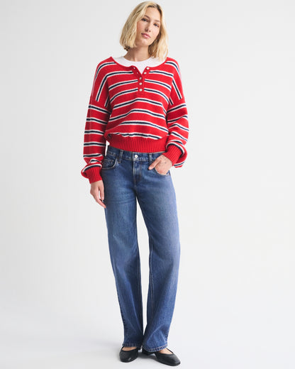 Abercrombie Low Rise 90s Relaxed Jean