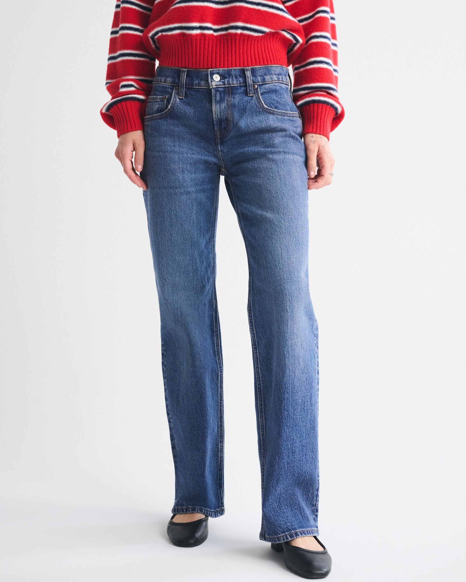 Abercrombie Low Rise 90s Relaxed Jean
