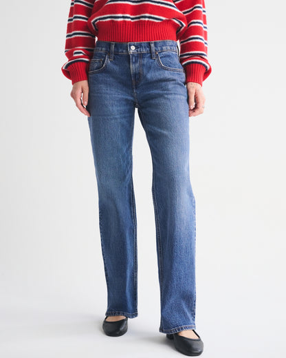 Abercrombie Low Rise 90s Relaxed Jean