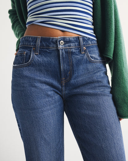 Abercrombie Curve Love Low Rise 90s Relaxed Jean