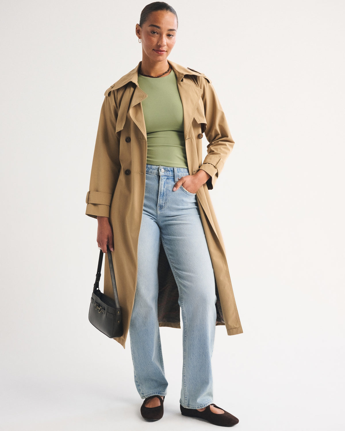 Abercrombie Curve Love High Rise 90s Straight Jean
