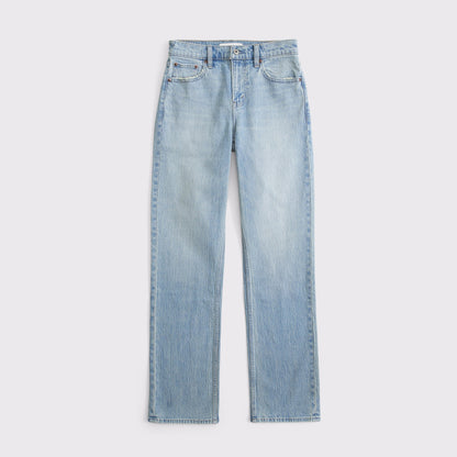 Abercrombie High Rise 90s Straight Jean
