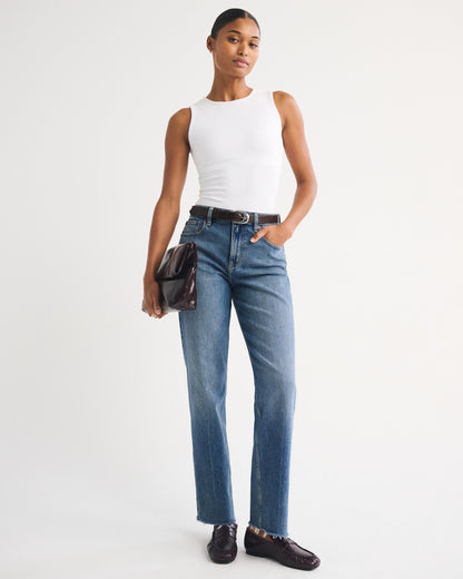 Abercrombie Curve Love High Rise 90s Straight Jean