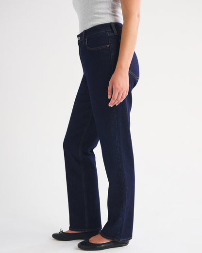 Abercrombie Curve Love High Rise 90s Straight Jean