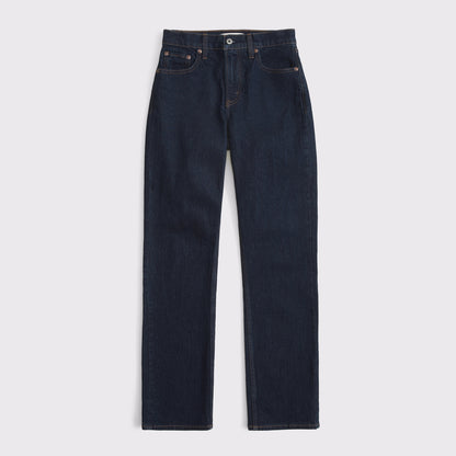 Abercrombie High Rise 90s Straight Jean