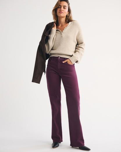 Abercrombie High Rise 90s Relaxed Jean
