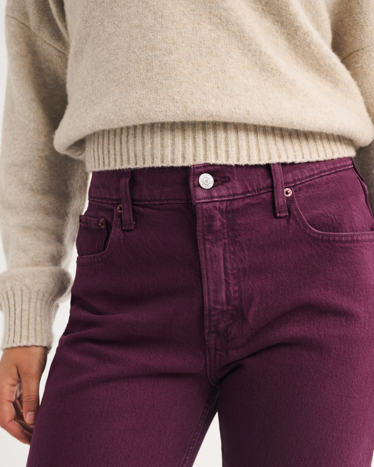 Abercrombie High Rise 90s Relaxed Jean