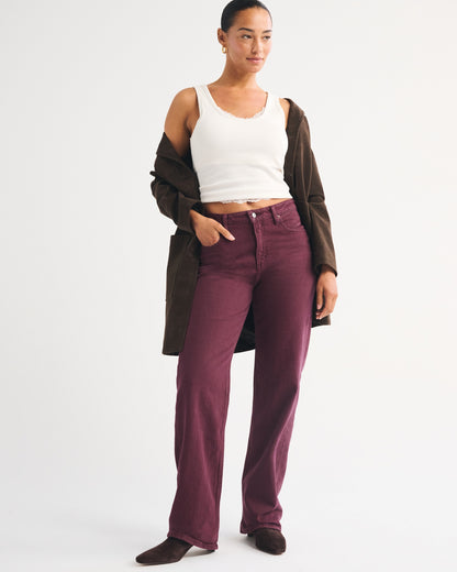 Abercrombie Curve Love High Rise 90s Relaxed Jean