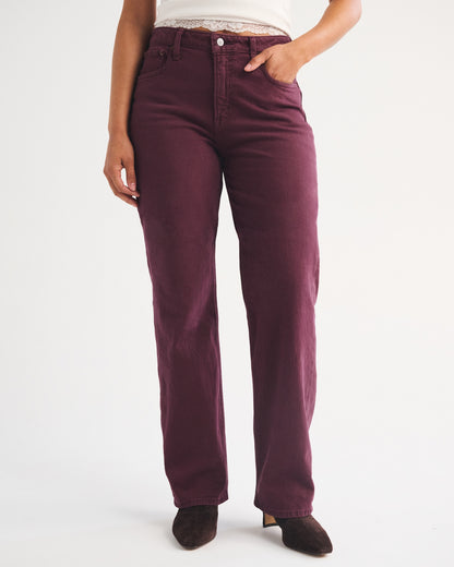 Abercrombie Curve Love High Rise 90s Relaxed Jean