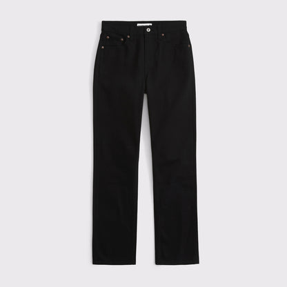 Abercrombie Curve Love High Rise 90s Straight Jean