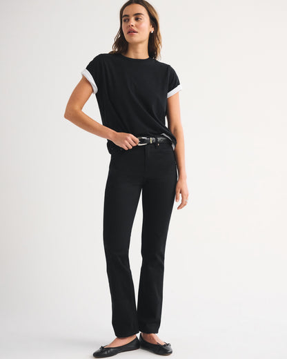 Abercrombie High Rise 90s Straight Jean
