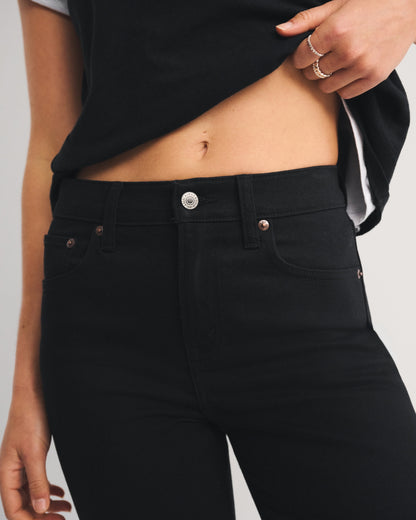 Abercrombie High Rise 90s Straight Jean
