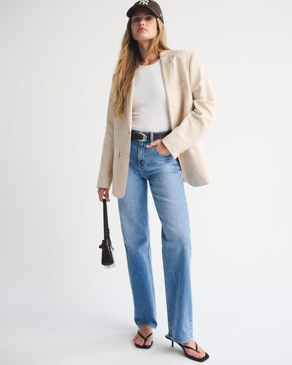 Abercrombie High Rise 90s Relaxed Jean